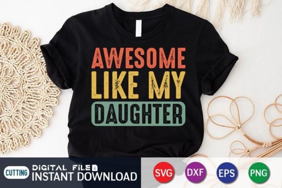 Awesome Like My Daughter: A Font for Designs That Need Heart