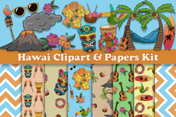 Bring Summer Vibes to Your Projects with This Clipart Kit