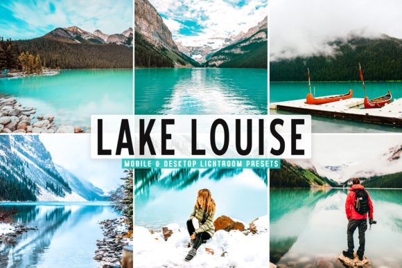 Lake Louise Pro Lightroom Presets: A Cool Blue Edit
