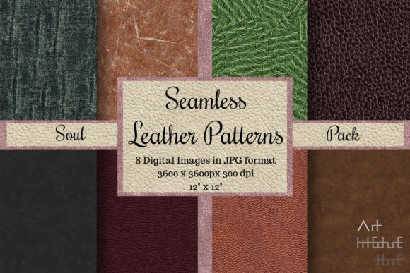 Seamless Leather Textures: Soul Pack for Authentic Design