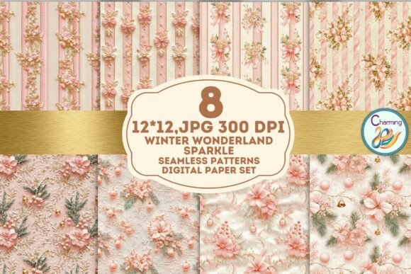 Seamless Paper: Winter Wonderland Design Set for Every Creator