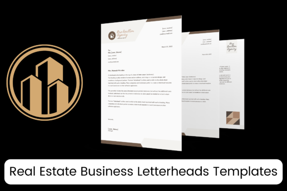 Streamline Your Real Estate Branding with Professional Letterheads