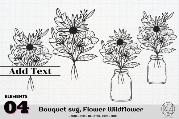 Stunning Flower Bouquet SVGs for Creative Projects