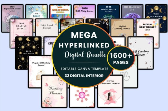The Ultimate Hyperlinked Digital Bundle for 2026 Planners