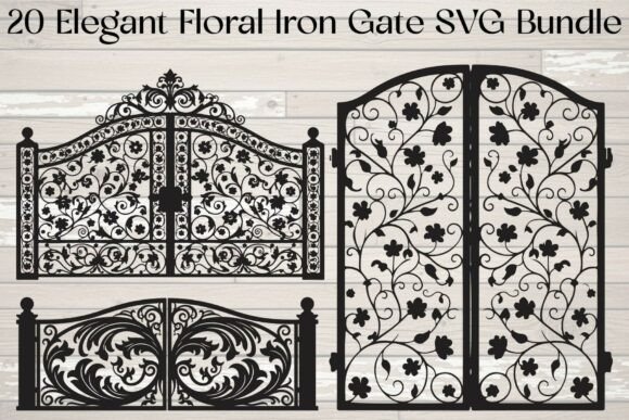 Timeless Elegance: Mastering the Elegant Floral Iron Gate Collection