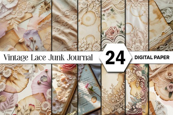 Timeless Elegance: Using Vintage Lace Backgrounds in Modern Design