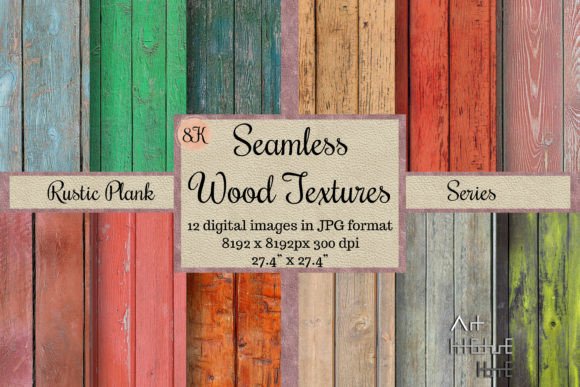 Transform Your Projects with Seamless Rustic Plank Wood Textures 8K