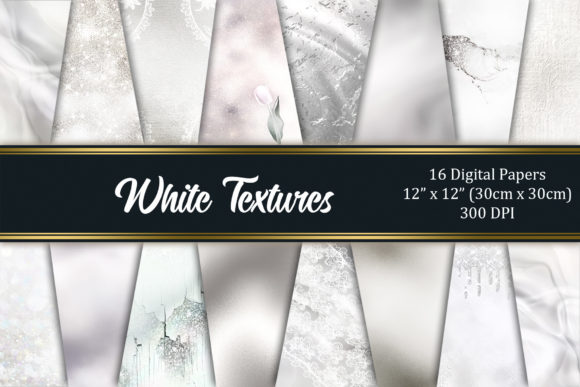 White Textures: A Digital Paper Pack for Subtle Elegance